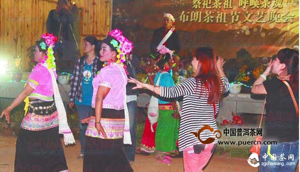布朗儿女祭茶祖，景迈天韵共君享