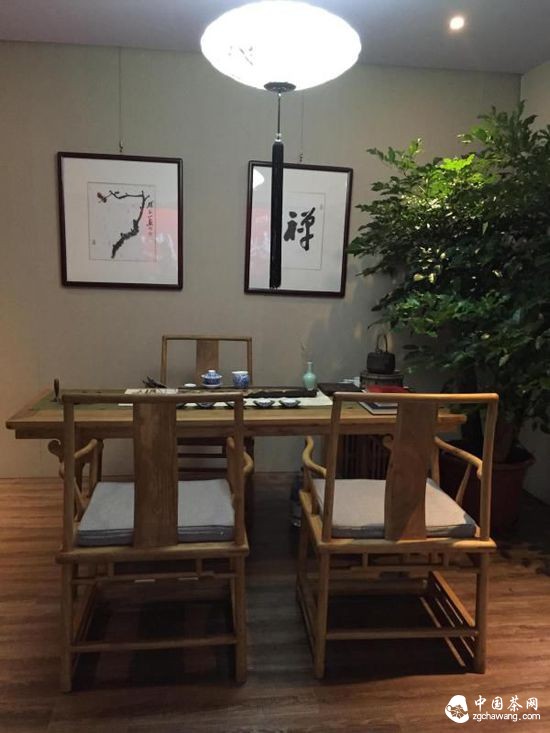 龙润茶家庭茶室样板间