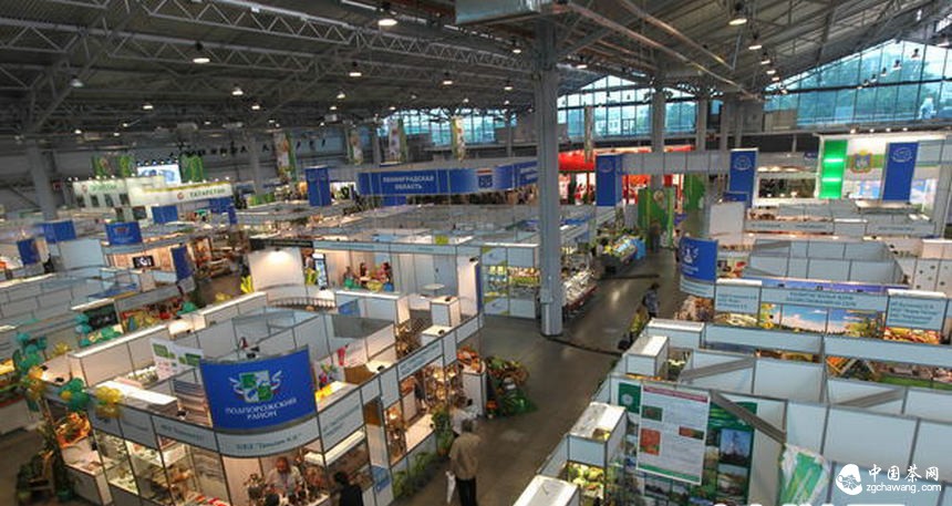 中国普洱茶闪亮圣彼得堡国际农业展