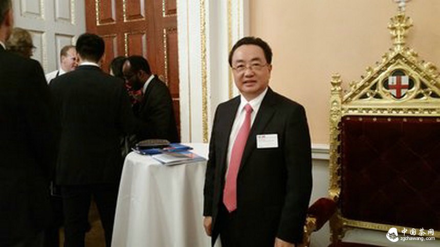 以茶会友：焦家良成为访英中国企业家团唯一茶企代表