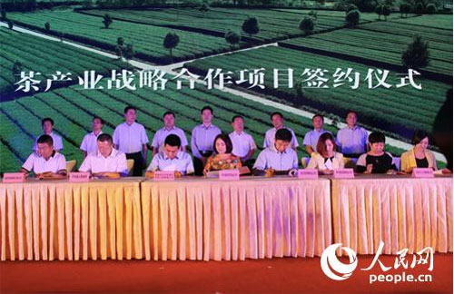 中国美丽乡村·平利女娲茶推介活动在天津举行