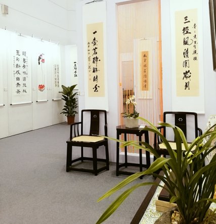 第四届&ldquo;水墨茶禅&rdquo;书画展亮相厦门国际佛事用品展