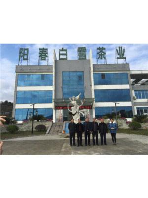 蒙顶山茶叶交易所总裁傅元森赴贵州省遵义市调研茶产业