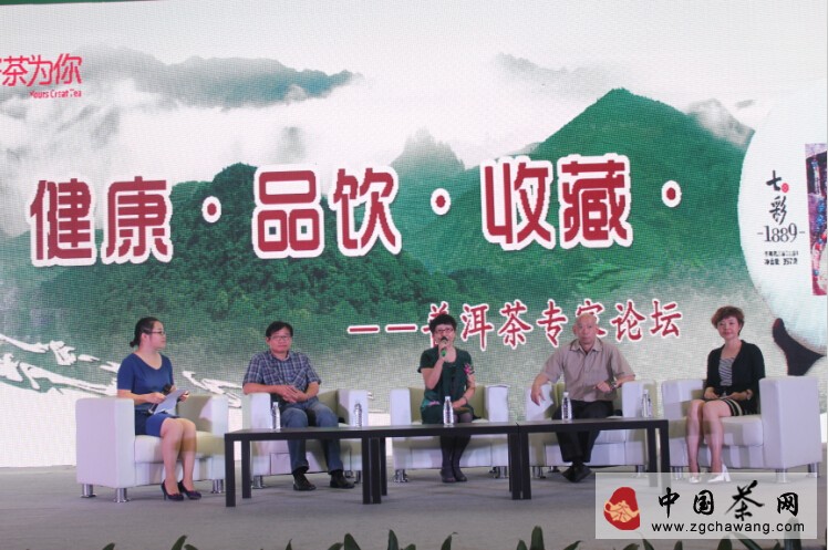 深圳茶博会七彩云南好茶为你普洱茶专家论坛话普洱